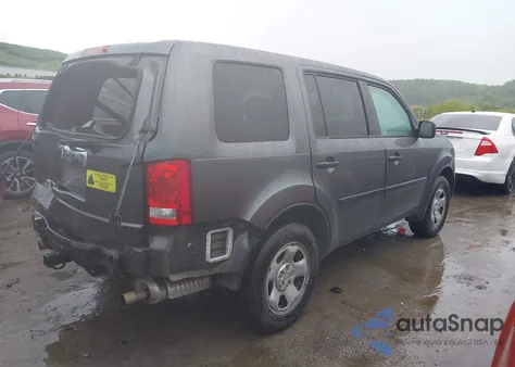2014 Honda Pilot Lx from USA, damaged, VIN 5FNYF3H20EB027586